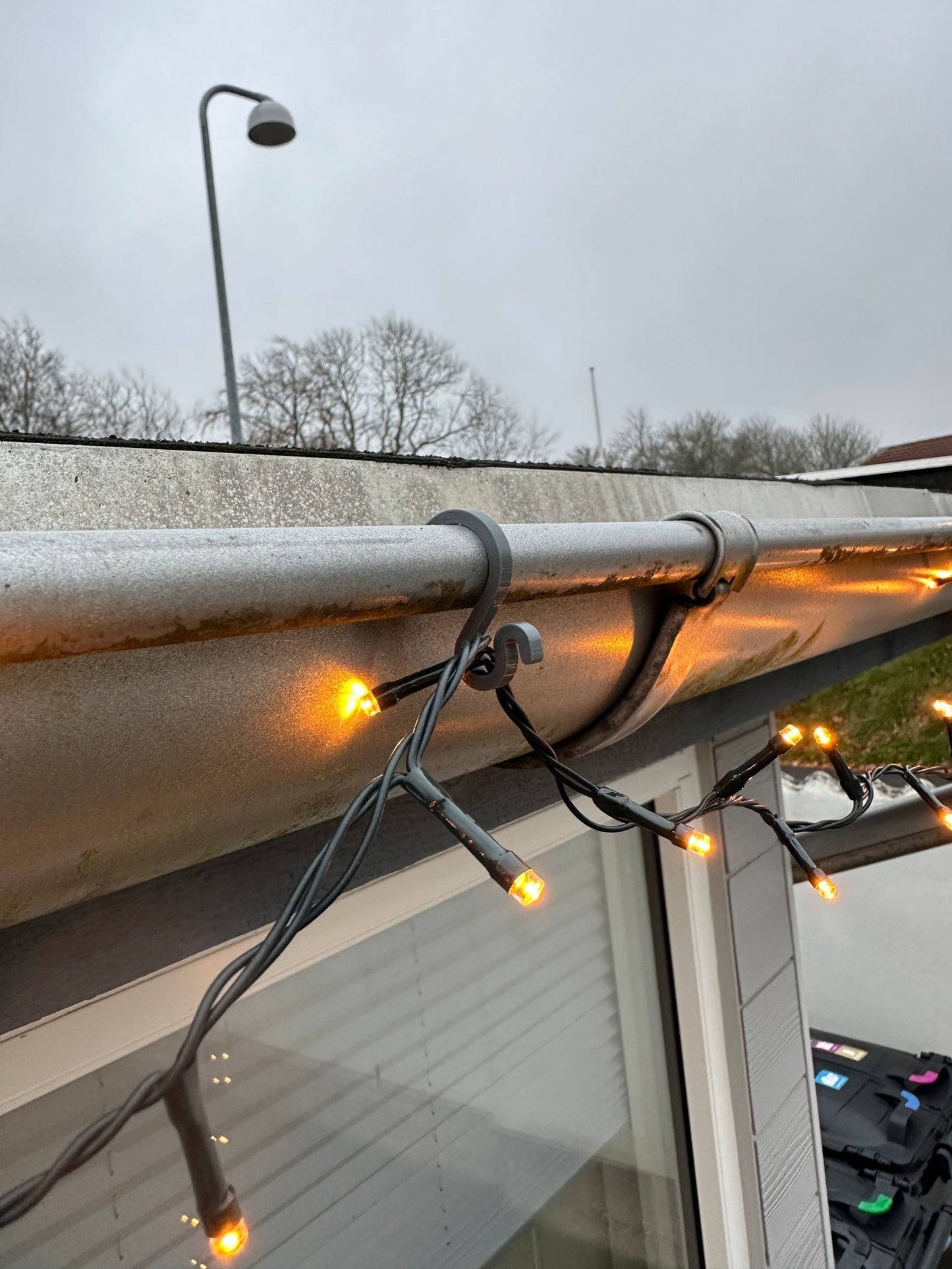 Gutter Holder for Christmas Lights - 10pcs - 3DTechFusion